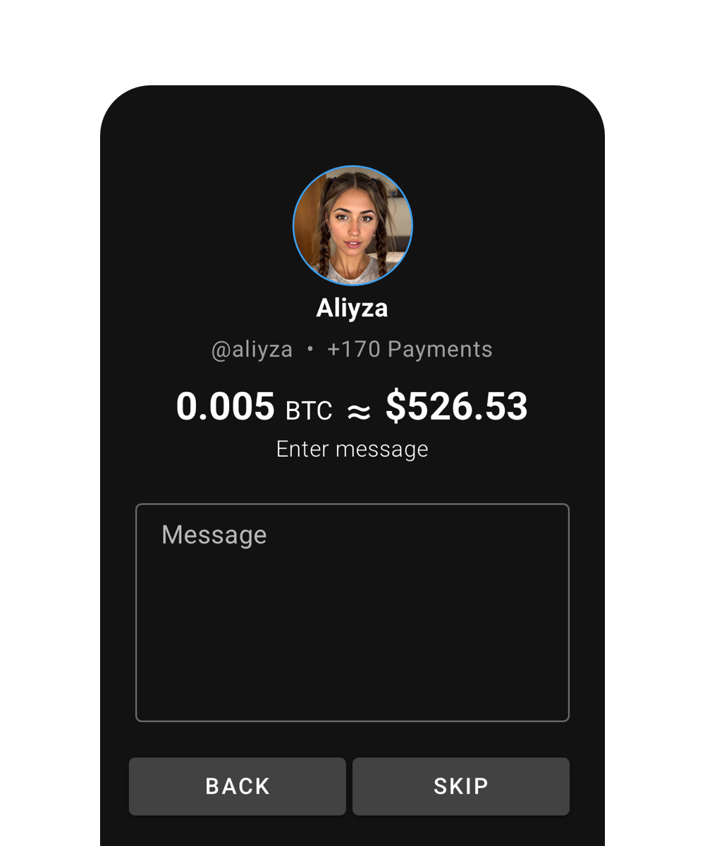 App screen